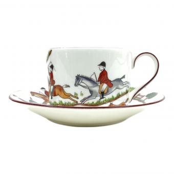 Wedgwood (ウェッジウッド) カップ&ソーサー ハンティングシーン
