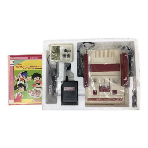 Nintendo (ニンテンドー) ファミリーコンピュータ本体 ファミコン HVC-001 HC2022061