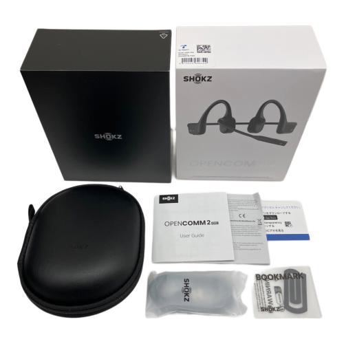SHOKZ (ショックス) 骨伝導イヤホン OPENCOMM2｜トレファクONLINE