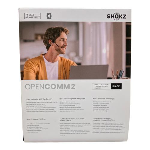SHOKZ (ショックス) 骨伝導イヤホン OPENCOMM2