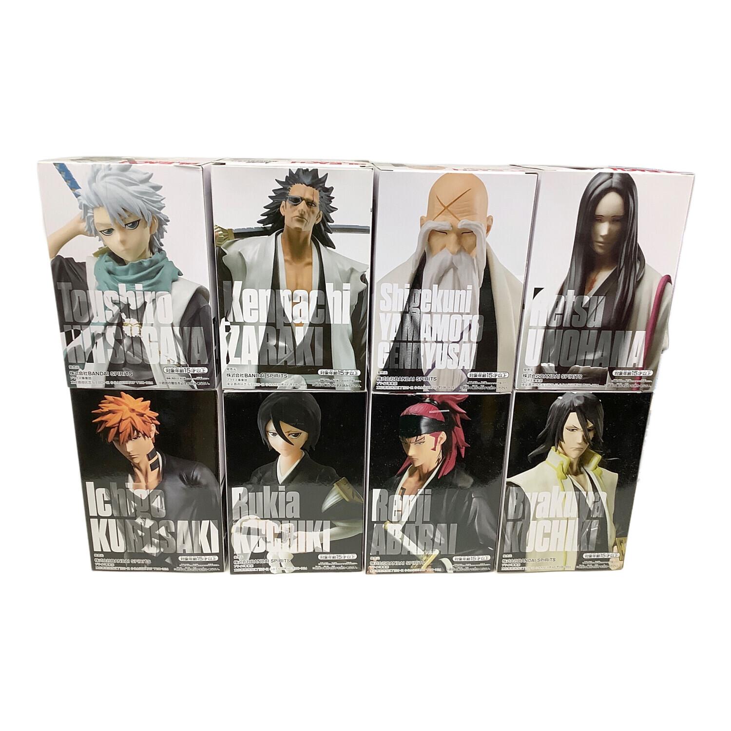BLEACH ブリーチフィギュア　まとめ売り BLEACH (ブリーチ) フィギュア 千年血戦篇8種セット｜トレファク