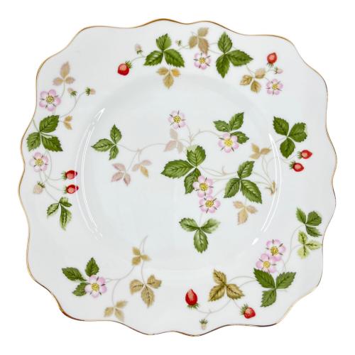 Wedgwood (ウェッジウッド) スクエアプレート ワイルドストロベリー