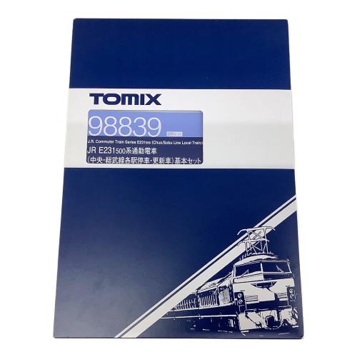 TOMIX (トミックス) Nゲージ  JR E231-500系通勤電車(中央・総武線各駅停車・更新車)基本セット 98839