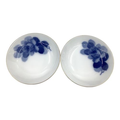 大倉陶園 (オオクラトウエン) プレートセット ブルーローズ