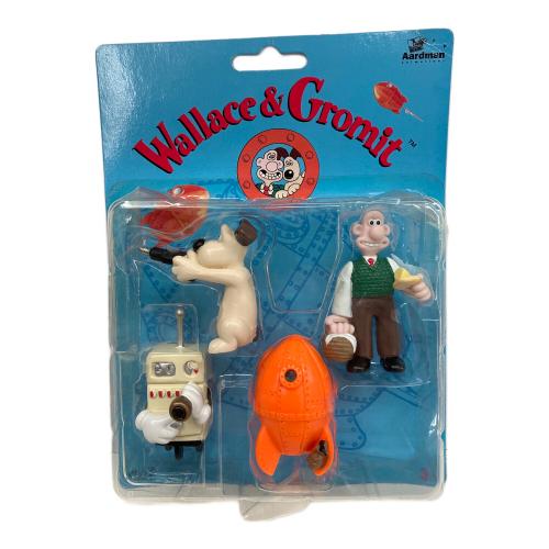 Aardman フィギュア ウォレスとグルミット Wallace&Gromit A Grand Day Oou