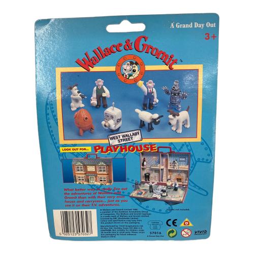 Aardman フィギュア ウォレスとグルミット Wallace&Gromit A Grand Day Oou