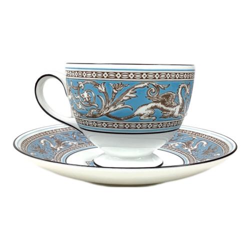 Wedgwood (ウェッジウッド) カップ&ソーサー フロレンティーン・ターコイズ