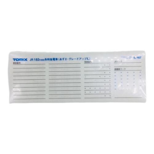 TOMIX (トミックス) Nゲージ JR 183 1000系 特急電車 (あずさ・グレードアップ車) 基本セット 92467