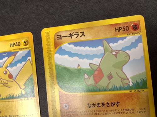 ピカチュウ＆ヨーギラス ポケモンカード ANAスペシャル'01バージョン