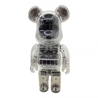 MEDICOM TOY (メディコム・トイ) BE@RBRICK AUDIO 400% Portable Bluetooth（R） Speaker フィギュア BB4 クリア