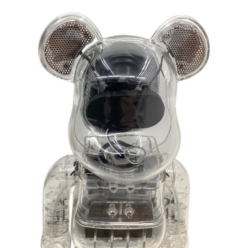 MEDICOM TOY (メディコム・トイ) BE@RBRICK AUDIO 400% Portable Bluetooth（R） Speaker フィギュア BB4 クリア