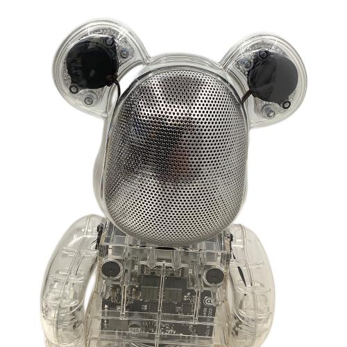 MEDICOM TOY (メディコム・トイ) BE@RBRICK AUDIO 400% Portable Bluetooth（R） Speaker フィギュア BB4 クリア