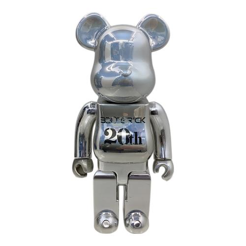 MEDICOM TOY (メディコム・トイ) BE@RBRICK 20th Anniversary DEEP CHROME Ver.400％ フィギュア