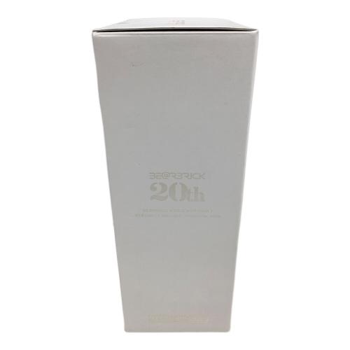 MEDICOM TOY (メディコム・トイ) BE@RBRICK 20th Anniversary DEEP CHROME Ver.400％ フィギュア