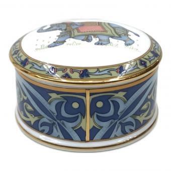 Wedgwood (ウェッジウッド) ボンボニエール 英国製 旧刻印 BLUE ELEPHANT