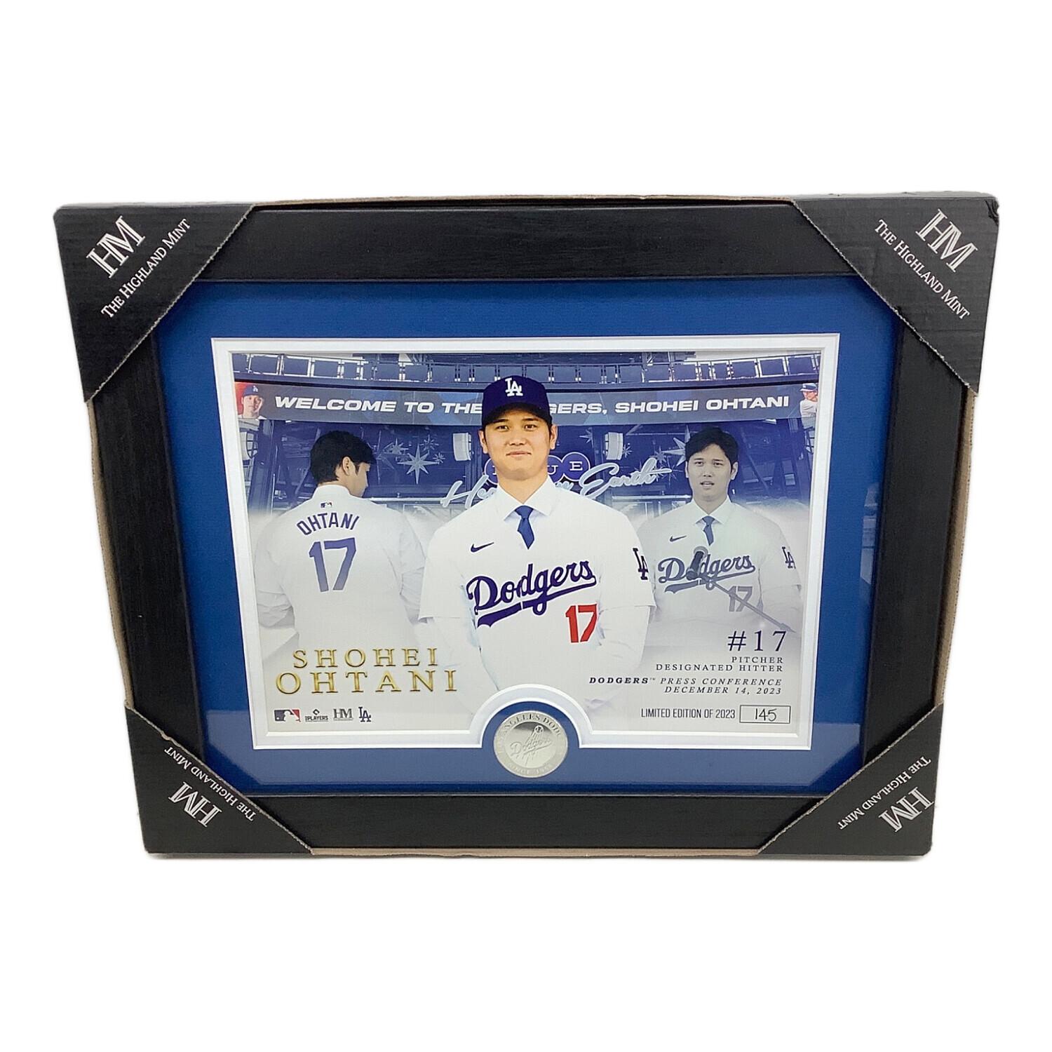 THE HIGHLAND MINT 大谷翔平選手 ドジャース入団 記念フォトフレーム