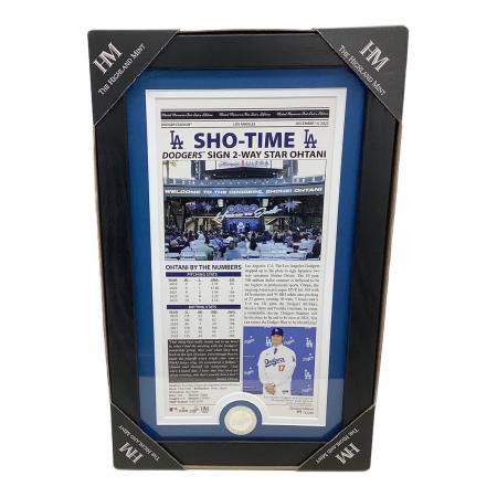 THE HIGHLAND MINT 大谷翔平 ドジャース入団 記念フォトフレーム 世界