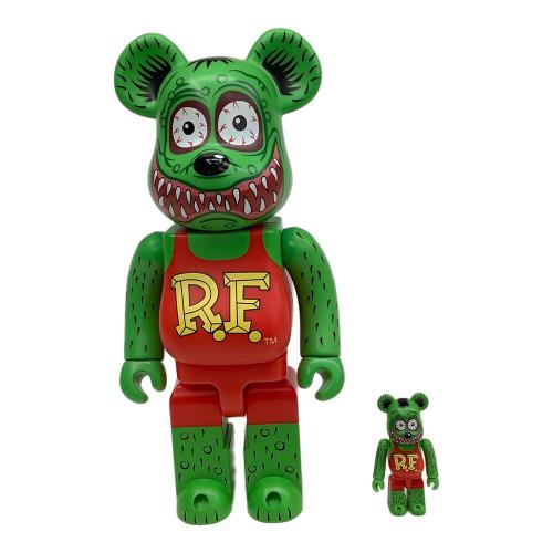 MEDICOM TOY BE@RBRICK ベアブリック RAT FINK(TM) ラットフィンク 100% & 400%