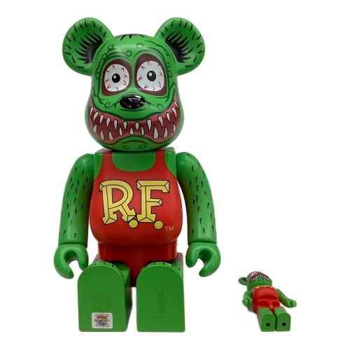 MEDICOM TOY BE@RBRICK ベアブリック RAT FINK(TM) ラットフィンク 100% & 400%
