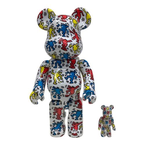 MEDICOM TOY BE@RBRICK ベアブリック KEITH Haring キースヘリング 100% & 400%