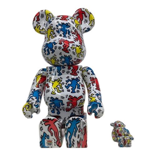 MEDICOM TOY BE@RBRICK ベアブリック KEITH Haring キースヘリング 100% & 400%