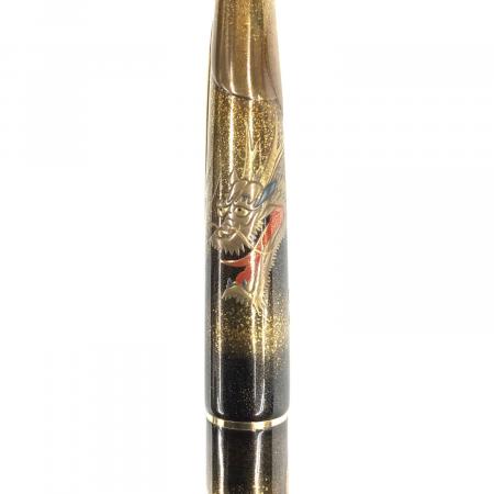 PILOT (パイロット) 万年筆 ブラック 國光會 国光会 在銘 龍 純正黒漆