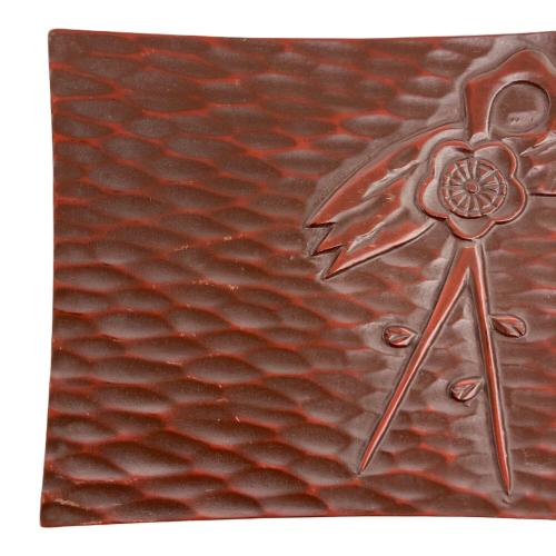 鎌倉彫 和歌美屋 銘々皿 角折 梅｜トレファクONLINE