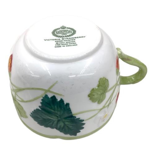 MINTON (ミントン) ティーカップ&ソーサー ヴィクトリアストロベリー