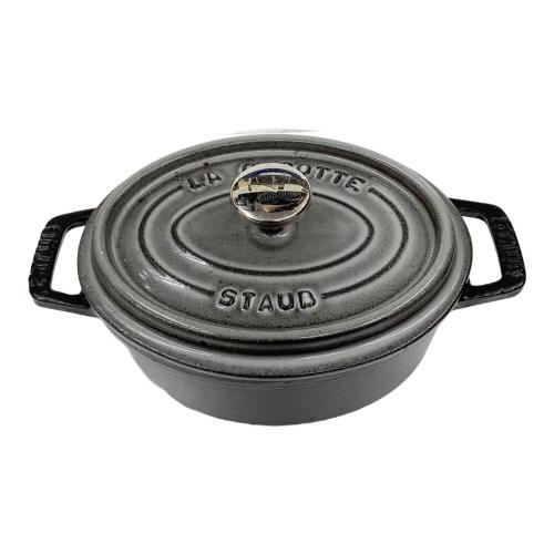 Staub (ストウブ) キッチン雑貨 40509-478 0.6L ブラック ココット・オーバル