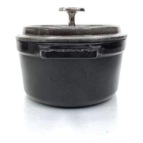 Staub (ストウブ) キッチン雑貨 40509-478 0.6L ブラック ココット・オーバル