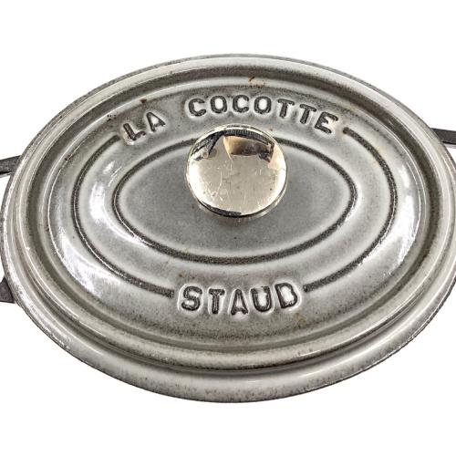 Staub (ストウブ) キッチン雑貨 40509-478 0.6L ブラック ココット・オーバル