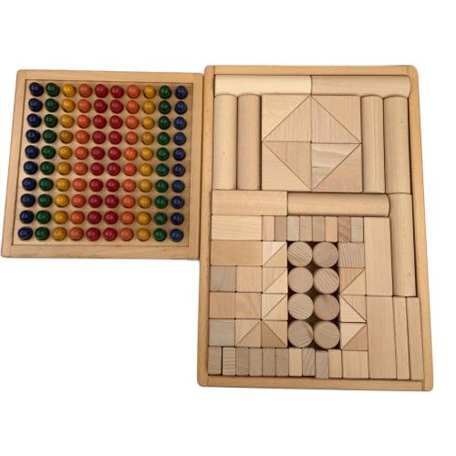 モンテッソーリ式 プルチノ ブロックス 積み木 Pulcino