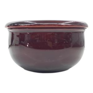 棗　老松茶器　割蓋