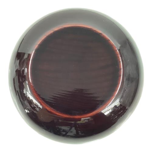 棗　老松茶器　割蓋