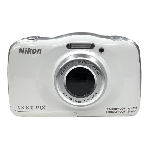 Nikon (ニコン) コンパクトデジタルカメラ COOLPIX S33 動作確認済み