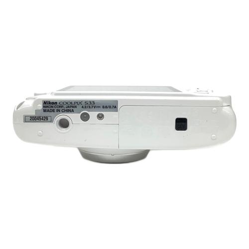 Nikon (ニコン) コンパクトデジタルカメラ COOLPIX S33 動作確認済み