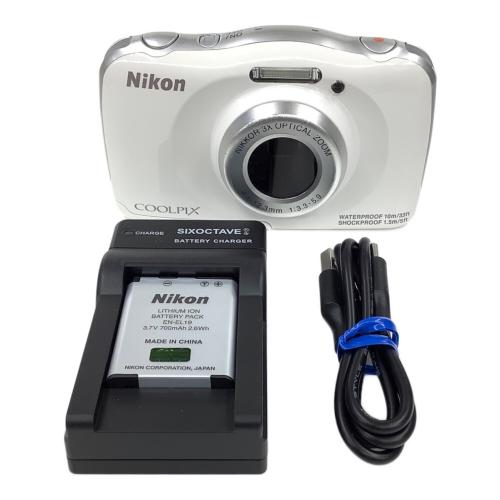 Nikon (ニコン) コンパクトデジタルカメラ COOLPIX S33 動作確認済み