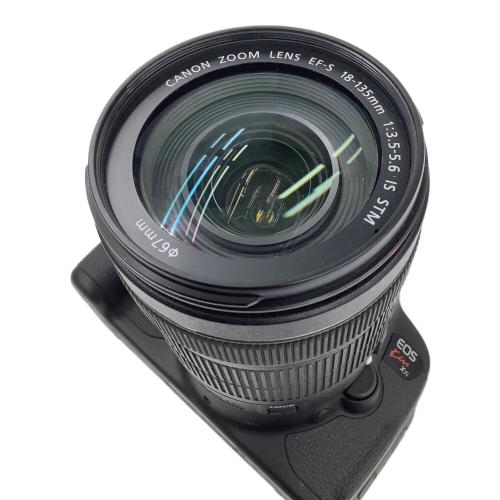 CANON (キヤノン) デジタル一眼レフカメラ eos kiss x7i レンズ：EF-S 18-135mm F3.5-5.6 IS STM