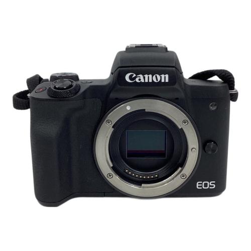 CANON (キヤノン) ミラーレス一眼カメラ EOS kiss M CANON90EXストロボ付 単焦点/広角レンズEF-M 22mm 1:2 STM付