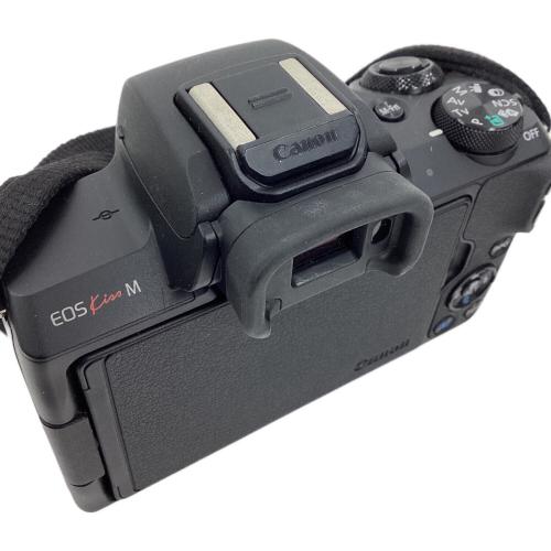 CANON (キヤノン) ミラーレス一眼カメラ EOS kiss M CANON90EXストロボ付 単焦点/広角レンズEF-M 22mm 1:2 STM付
