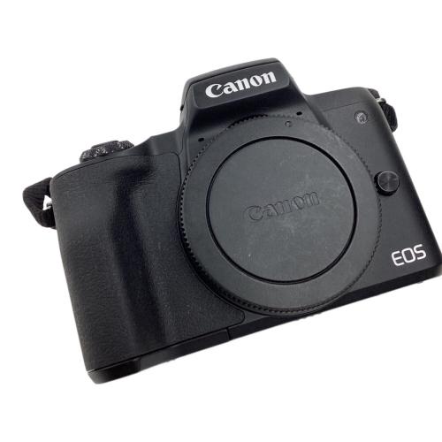 CANON (キヤノン) ミラーレス一眼カメラ EOS kiss M CANON90EXストロボ付 単焦点/広角レンズEF-M 22mm 1:2 STM付