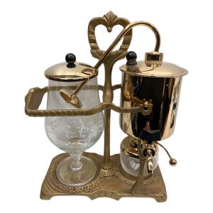 サイフォン 珈琲抽出器　横式 CLASSIC 真鍮製