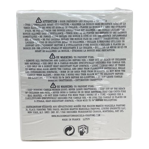 旧Maison Martin Margiela 芳香キャンドル  Martin Margiela3　L27579