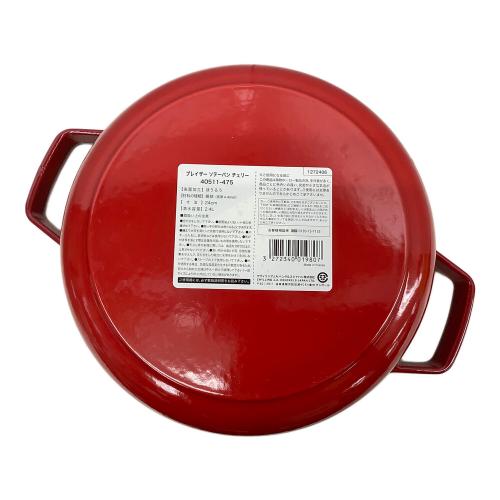 Staub (ストウブ) ブレイザー ソテーパン 24cm チェリー