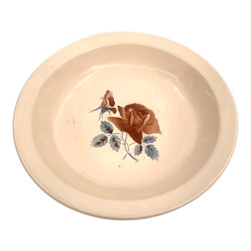 Digoin & Sarreguemines フランスヴィンテージ 30cm深型プレート バックスタンプ:1920～1950年製造