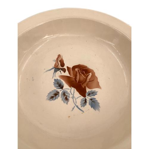 Digoin & Sarreguemines フランスヴィンテージ 30cm深型プレート バックスタンプ:1920～1950年製造