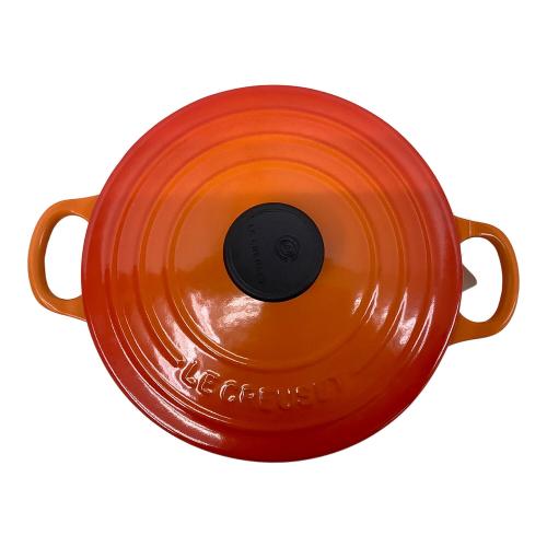 LE CREUSET (ルクルーゼ) 鍋  ココット・ロンド　18ｃｍ