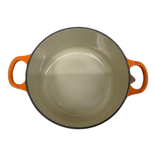 LE CREUSET (ルクルーゼ) 鍋  ココット・ロンド　18ｃｍ