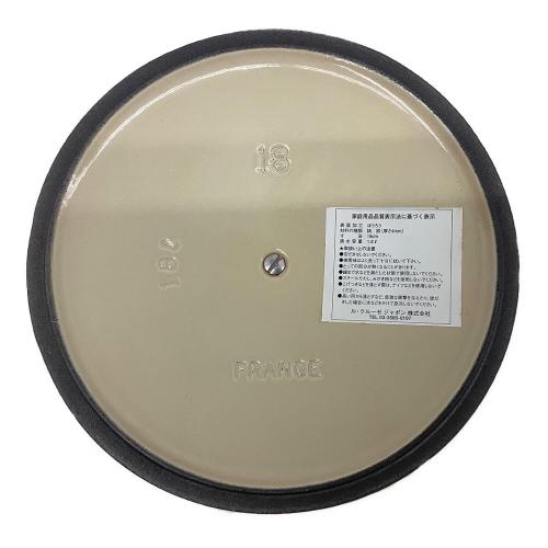 LE CREUSET (ルクルーゼ) 鍋  ココット・ロンド　18ｃｍ