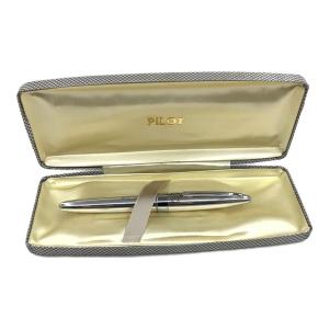 PILOT (パイロット) スターリングシルバー、ペン先K18 万年筆 T1276